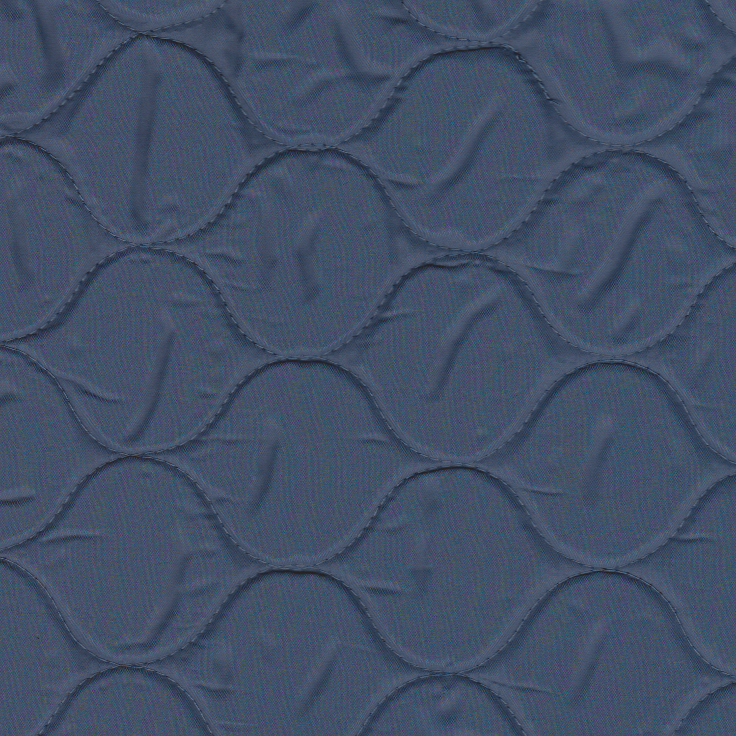 Tecido Acolchoado Azul Ganga