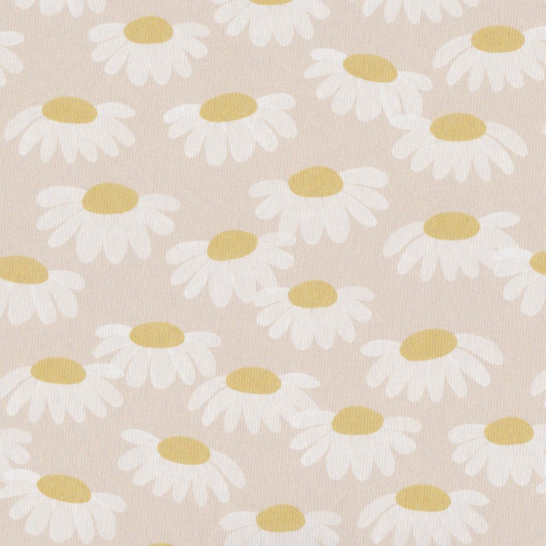 Poplin Malmequeres Beges