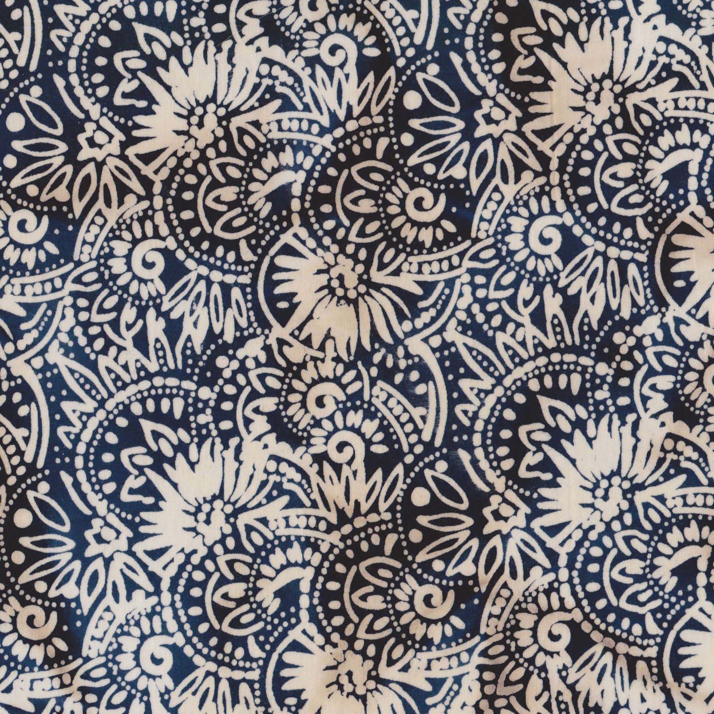 Poplin Batik Marinho