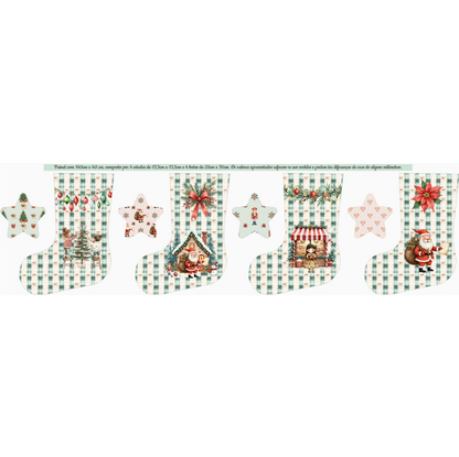 Painel Botas de Natal