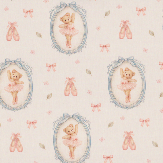 Poplin Ursinhos Bailarinas