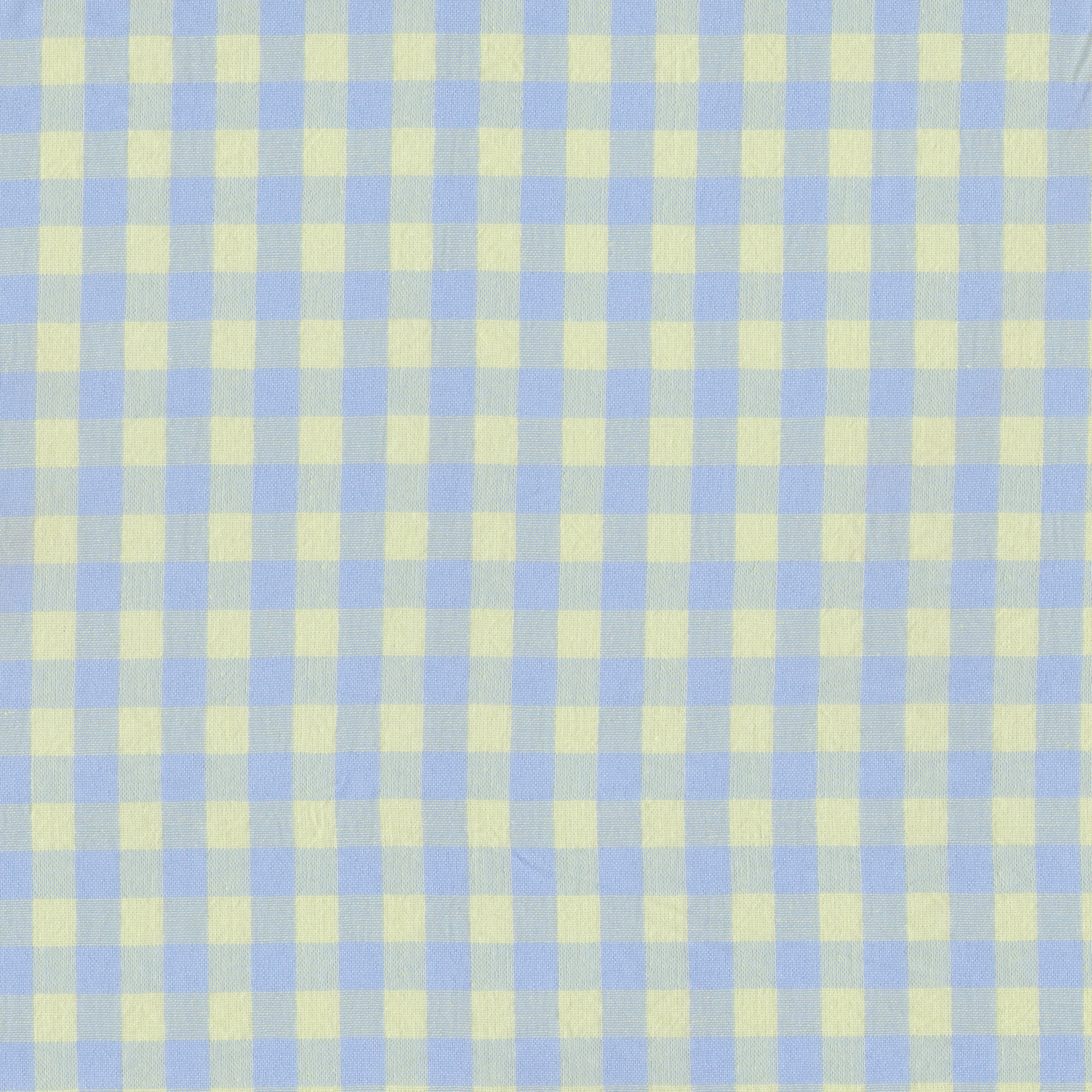 Poplin Seersucker Vichy Verde e Azul
