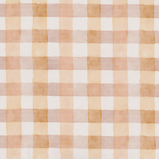 Poplin Xadrez Aguarela