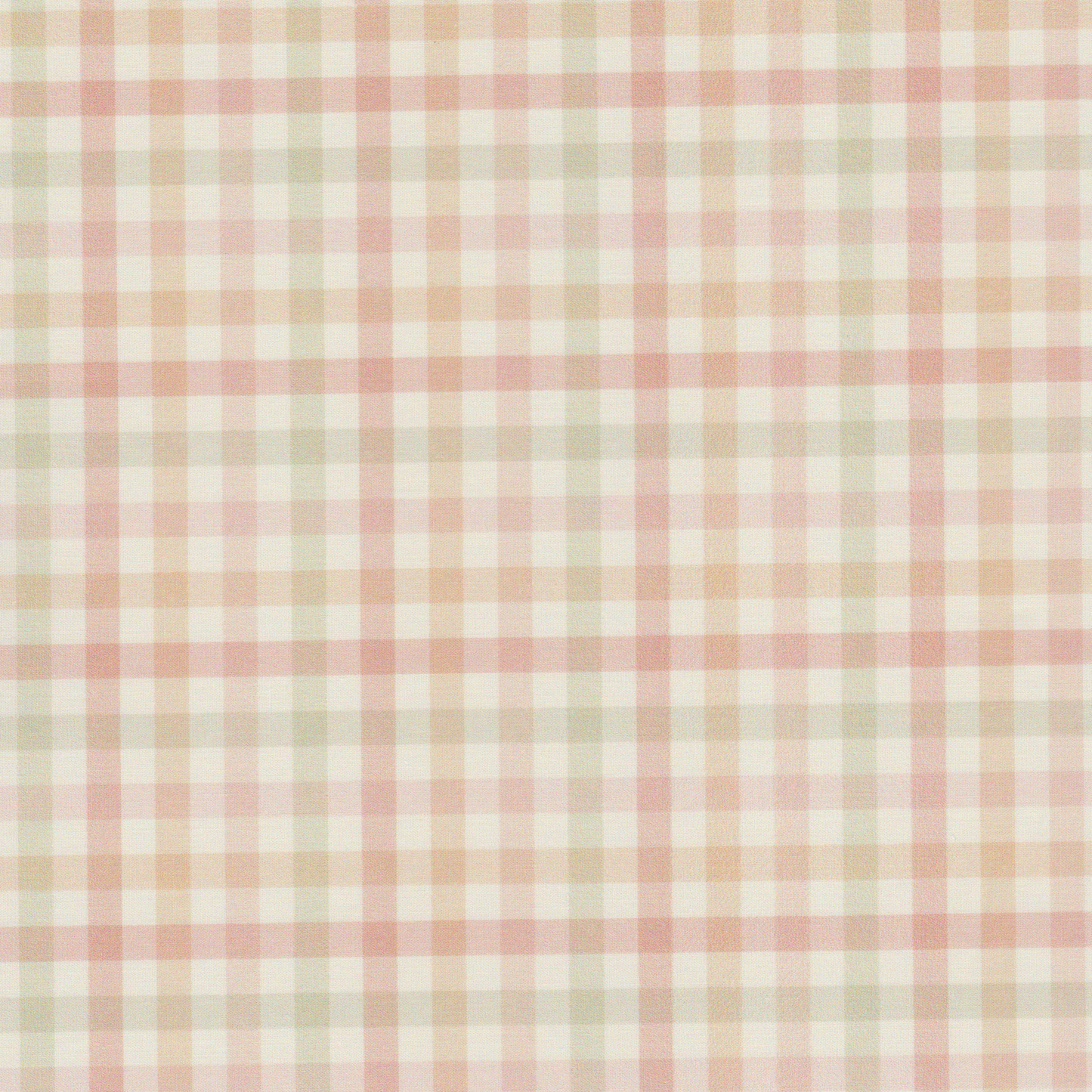 Poplin Xadrez Rosa e Verde
