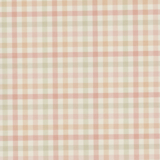 Poplin Xadrez Rosa e Verde
